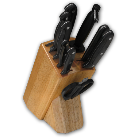 Knife Block with Full TangPOM Ergo Plus™ Series Knives