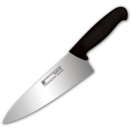 8" Chef‘s Knife, Black