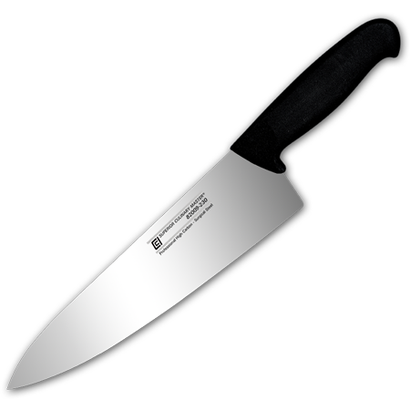 9" Chef‘s Knife, Black