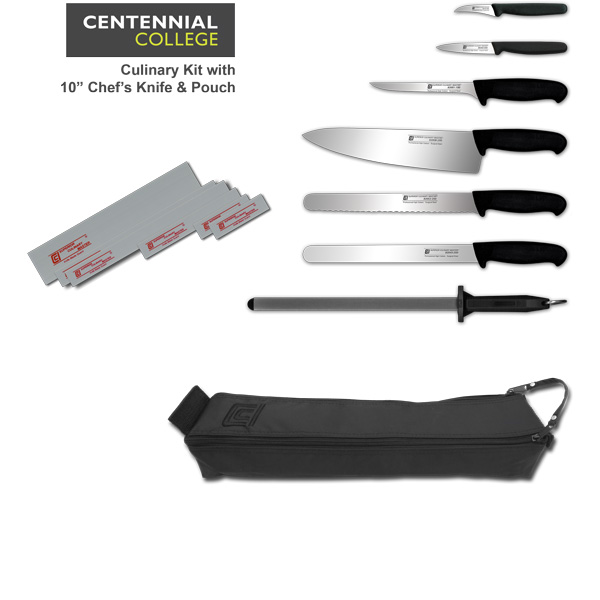 Centennial College Culinary Kit (10" Chef Knife with Pouch)