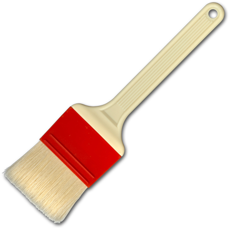 3" Pastry Brush, Natural, 4.0 cm, Short Bristles