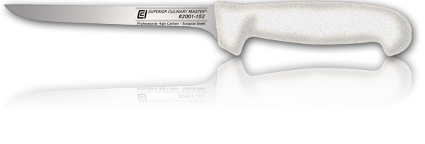 82001-202, 6" Boning Knife, Dairy White