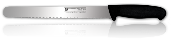 10" Scalloped Slicer with Poly/S Handle