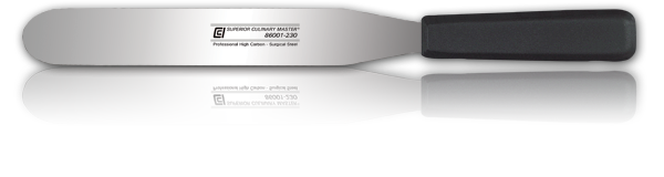 9" Spatula, Black Poly/S Handle
