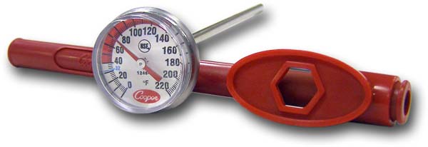 Pocket Thermometer = 220°F