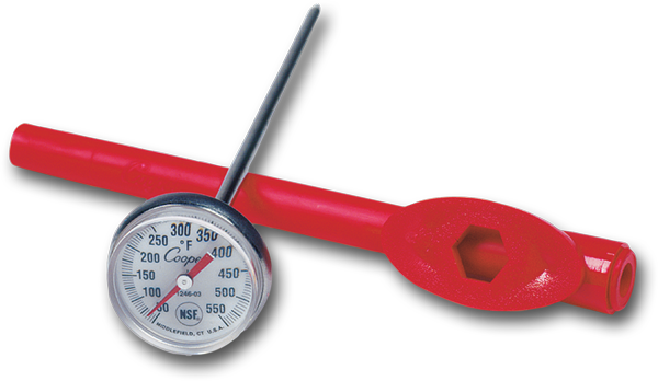 Pocket Thermometer = 550°F