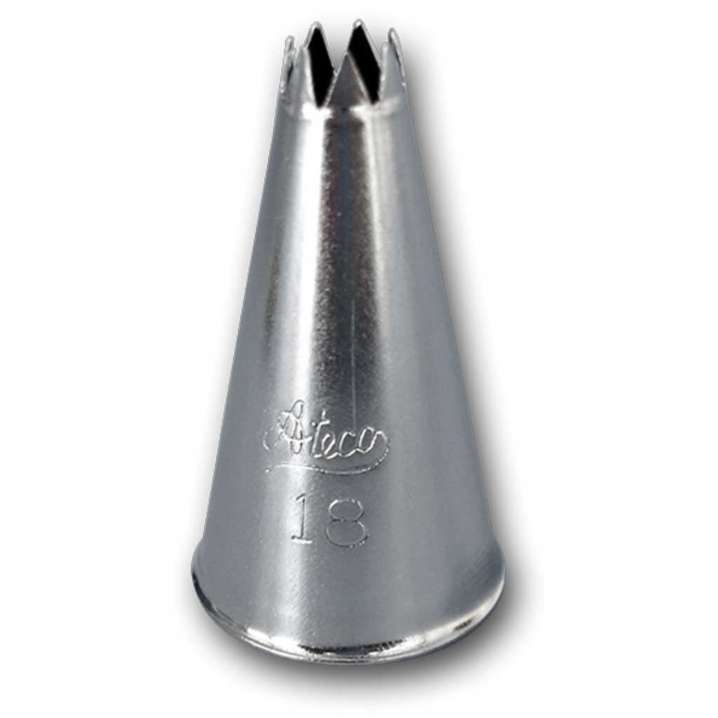 Star Tube, Open #18 - Stainless Steel
