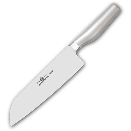 7" Santoku Knife, Plain, SS Forged