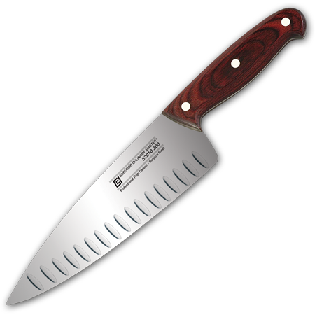 8" Chef‘s Knife, Granton Wide Blade(30% Off)