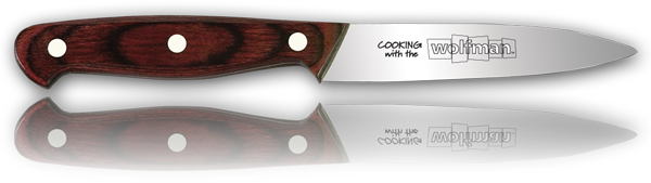 4" Chef‘s Paring Knifewith Wolfman Logo