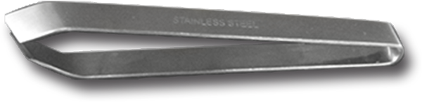 4 3/4" Fish Tweezer, Stainless Steel Diagonal