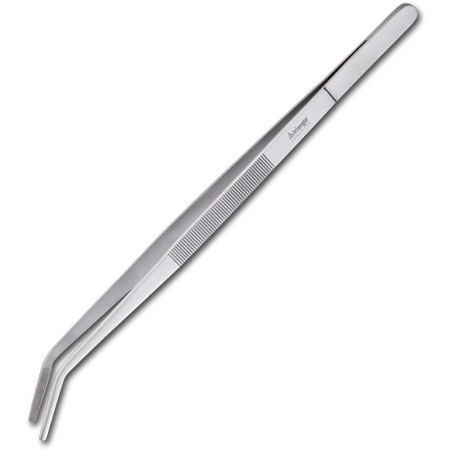 14" Competition Offset Tweezer, Stainless