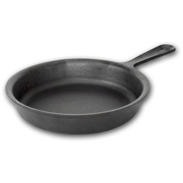 2.5 QT / 10" Pre-seasoned  Cast Iron Skillet, Round