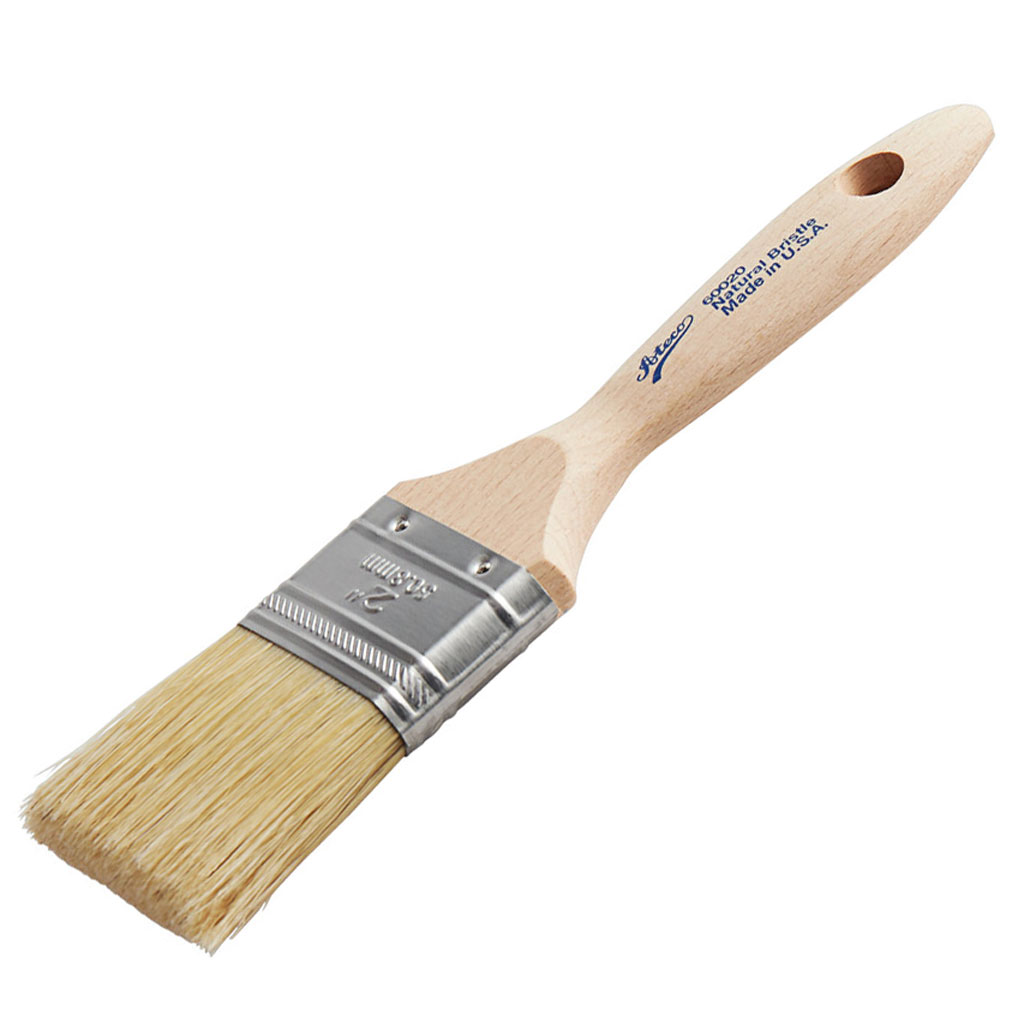 2" Pastry Brush (White Boar Bristles)