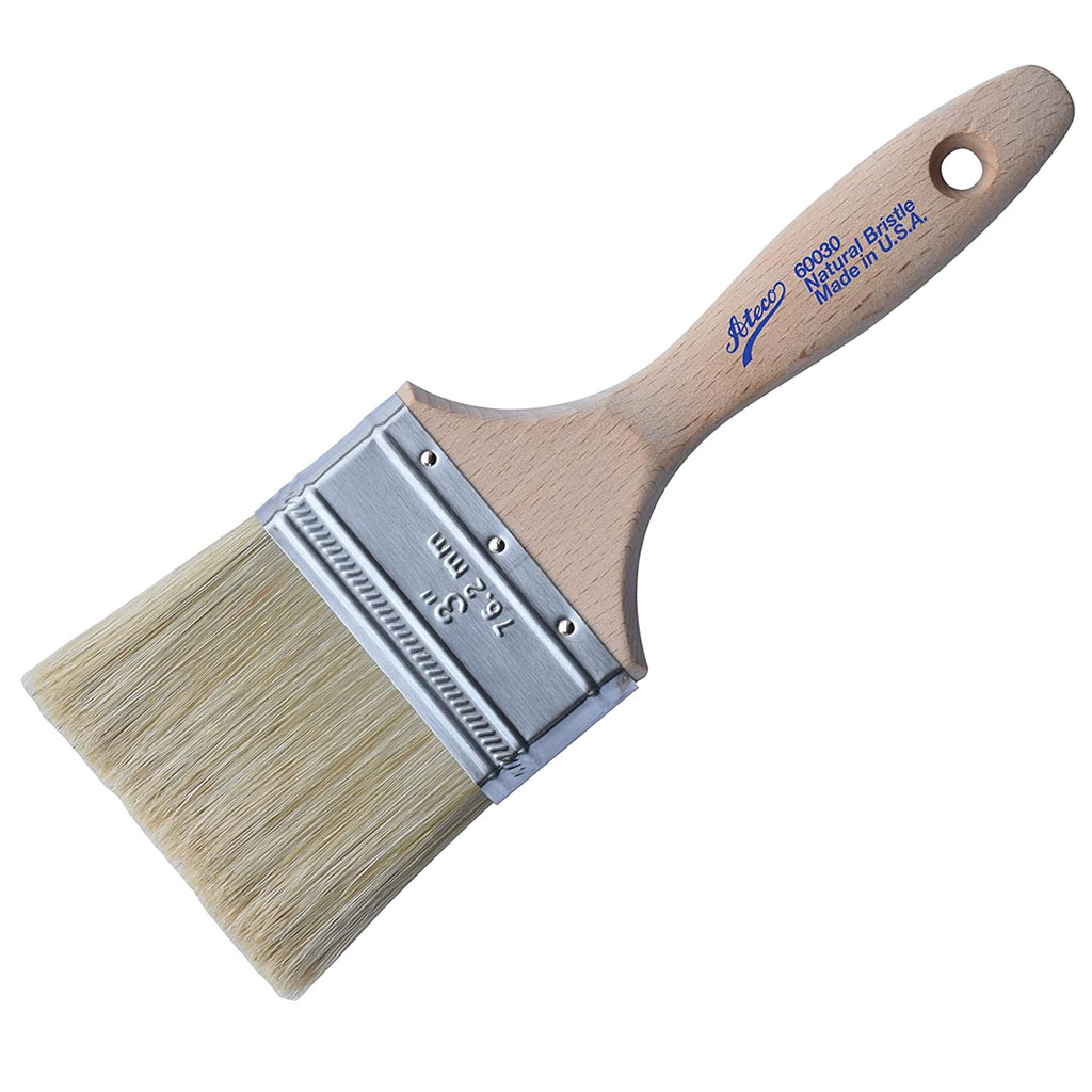 3" Pastry Brush (White Boar Bristles)