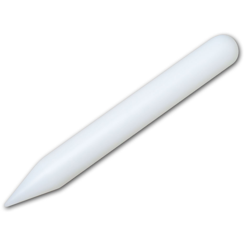 6" Plastic Rolling Pin with Pointed End