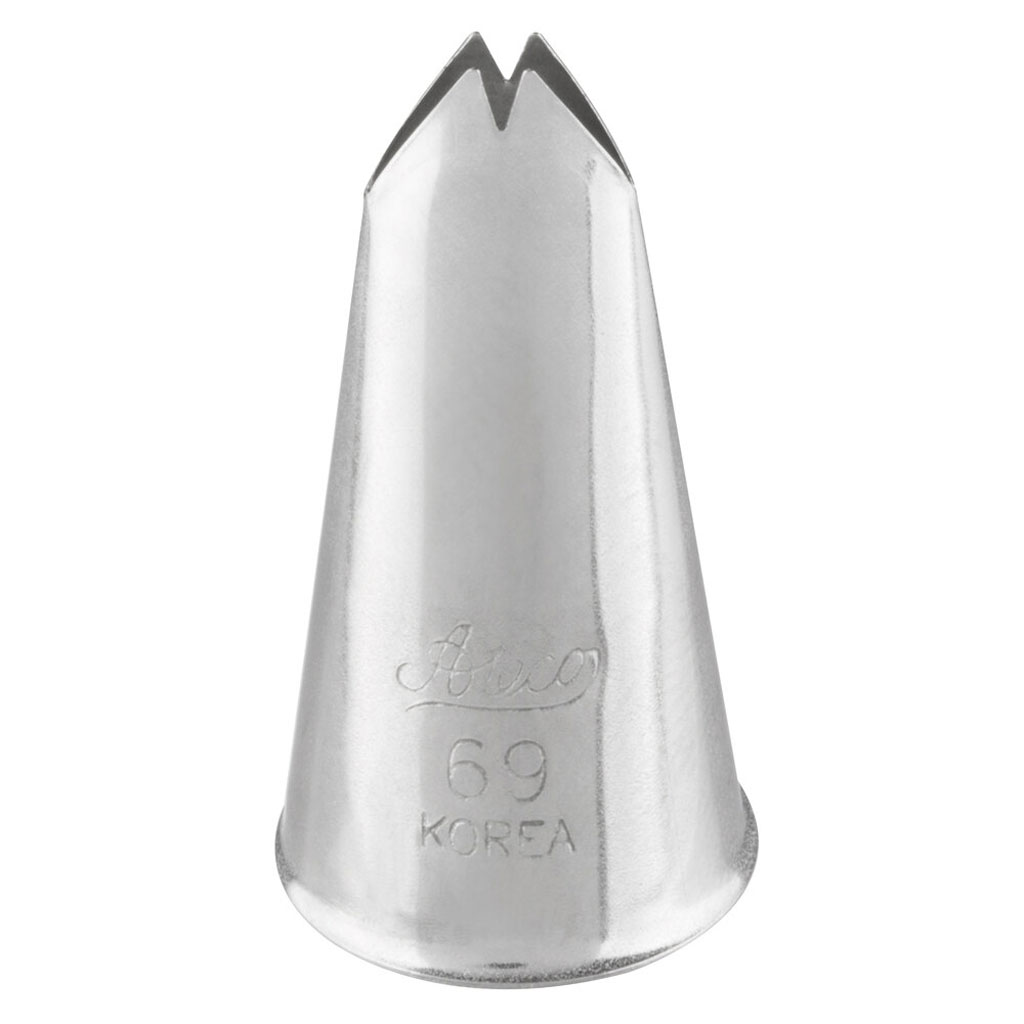 Leaf Piping Tip #69, Stainless Steel