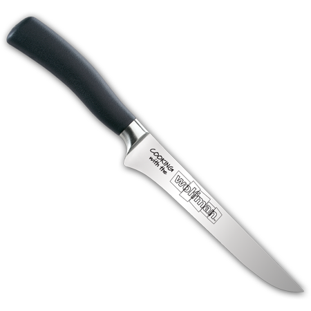 6" Boning Knife, Semi-Flexwith Wolfman Logo