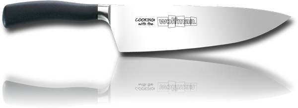 8" Chef‘s Knife, Forged (60mm Wide)with Wolfman Logo
