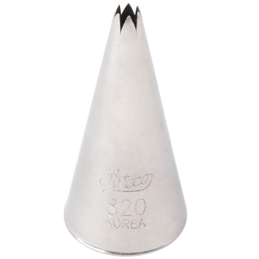 Star Tip, Open #820, SS, 4mm