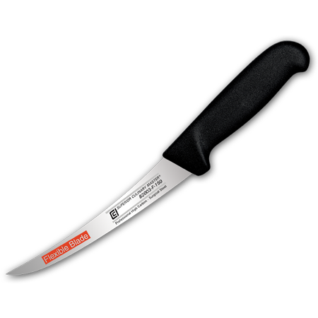 6" Boning Knife - Curved, Flexible Blade, 18mm Wide