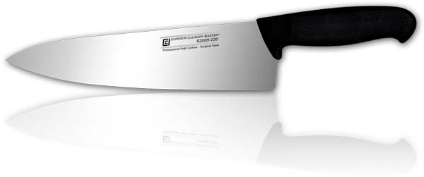 9" Chef‘s Knife, Black