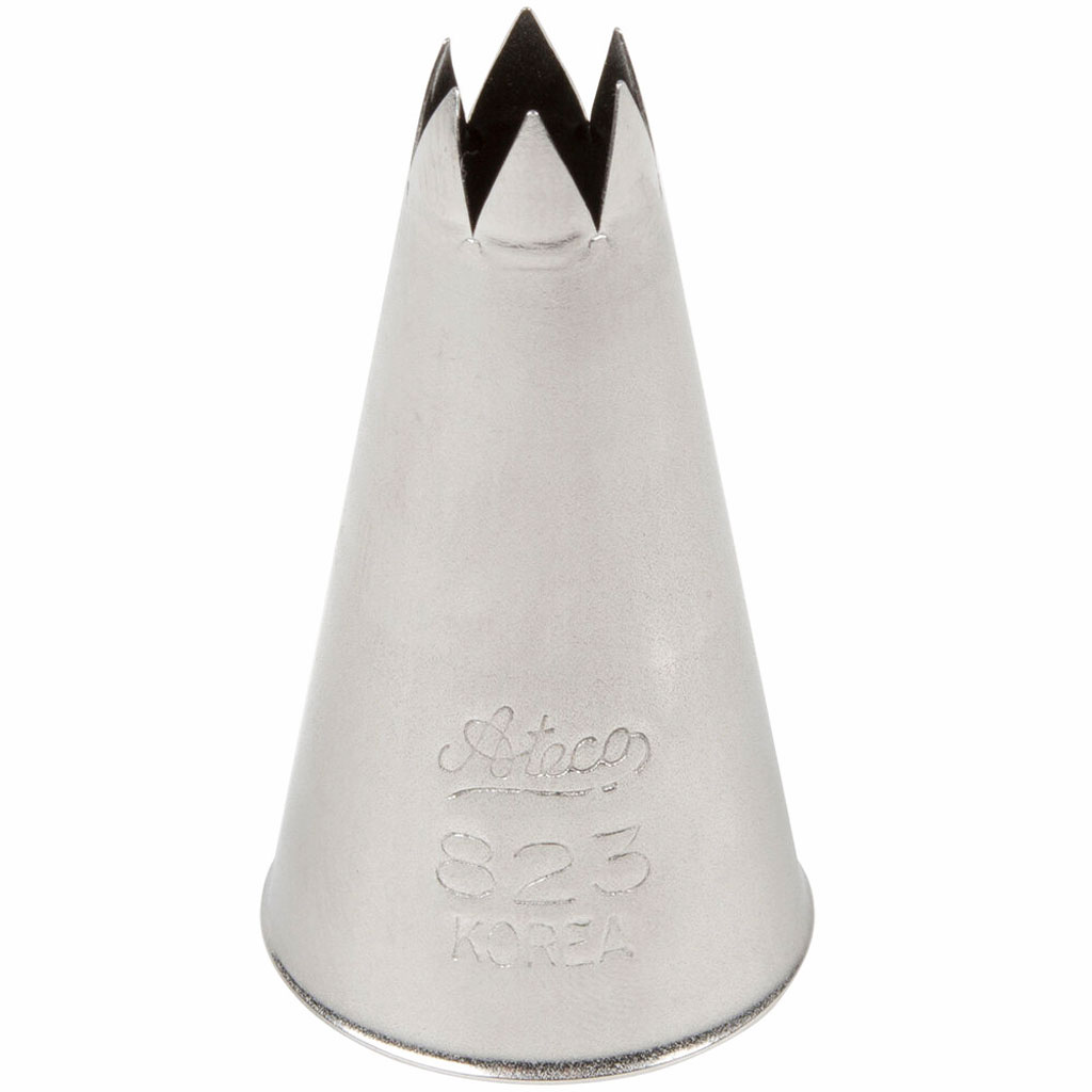 Star Tip, Open #823, SS, 8mm