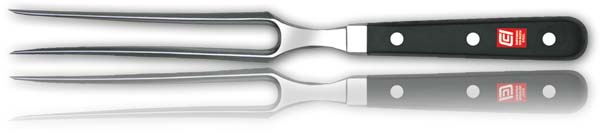 7" Straight Roast ForkForged Full Tang POM Handle