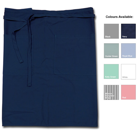 Bistro Apron, Navy Blue&nbsp;