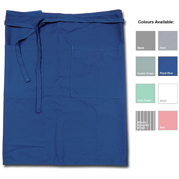 Bistro Apron, Royal Blue 