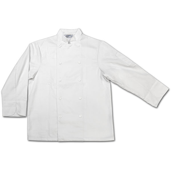 Chef Jackets with Buttons, 65% Polyester/35% Cotton, CJ-5300 (Embroidery Option) #3
