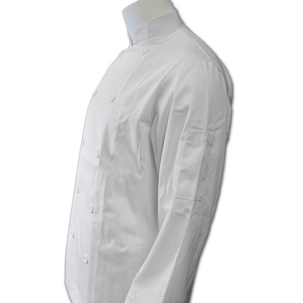 Chef Jackets with Buttons, 65% Polyester/35% Cotton, CJ-5300 (Embroidery Option) #2