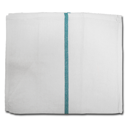 Side Towel - Green Stripe