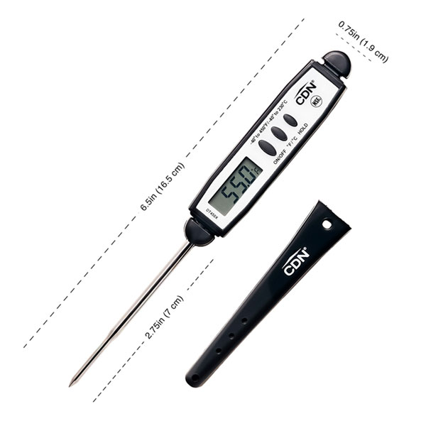 ProAccurate® Waterproof Digital Pocket Thermometer = 450°F #2