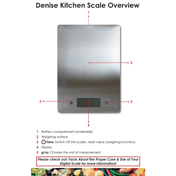 Stainless Steel Portion Scale #2