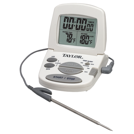 Remote Probe Digital Thermometerwith Timer (Food Service Grade)