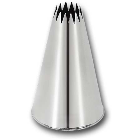 French Star Tip-Open 18mm
#869 Seamless Stainless