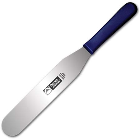 8" Straight Spatula - Poly Handle