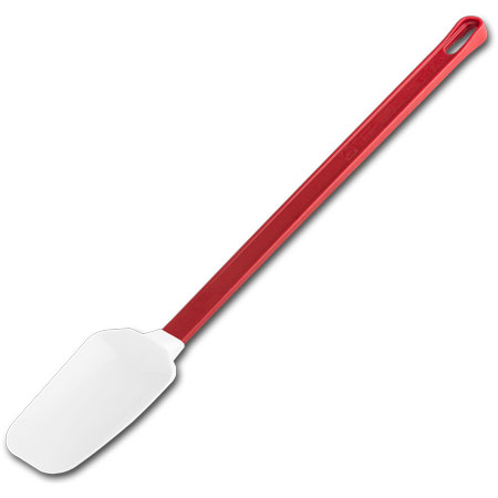 15" High Heat Silicone Spatula, Spoon Shaped - 500&degF/260&degC