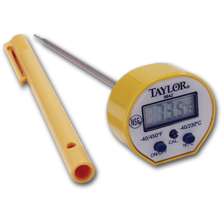 Taylor Commercial Digital Instant Read Thermometer = -40ºF to 302ºF