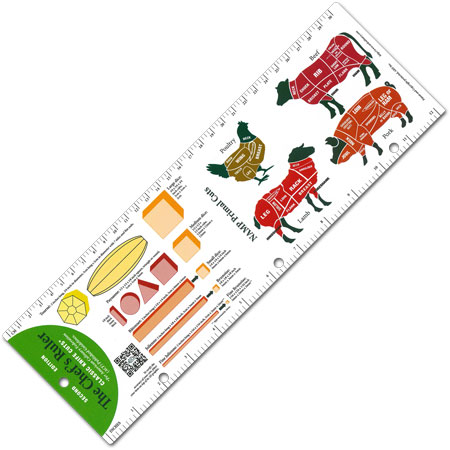 ARD Classic Knife Cuts Ruler