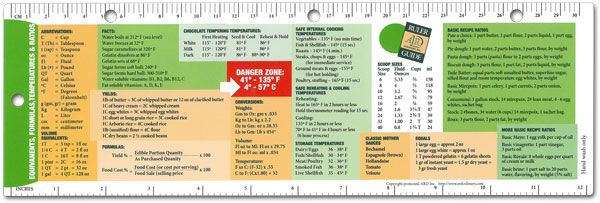 ARD Classic Knife Cuts Ruler #2